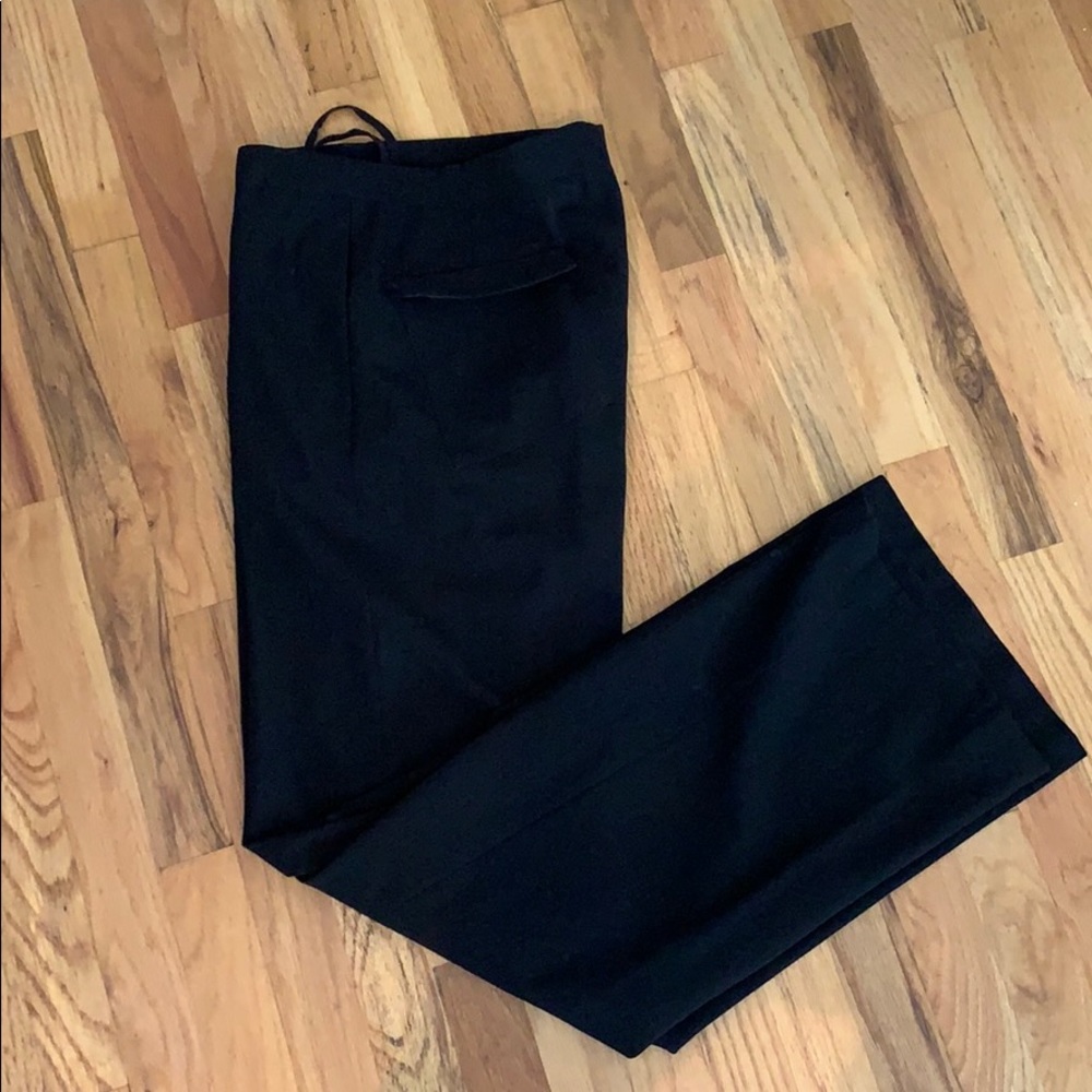 Helmut Lang Button front tall trousers